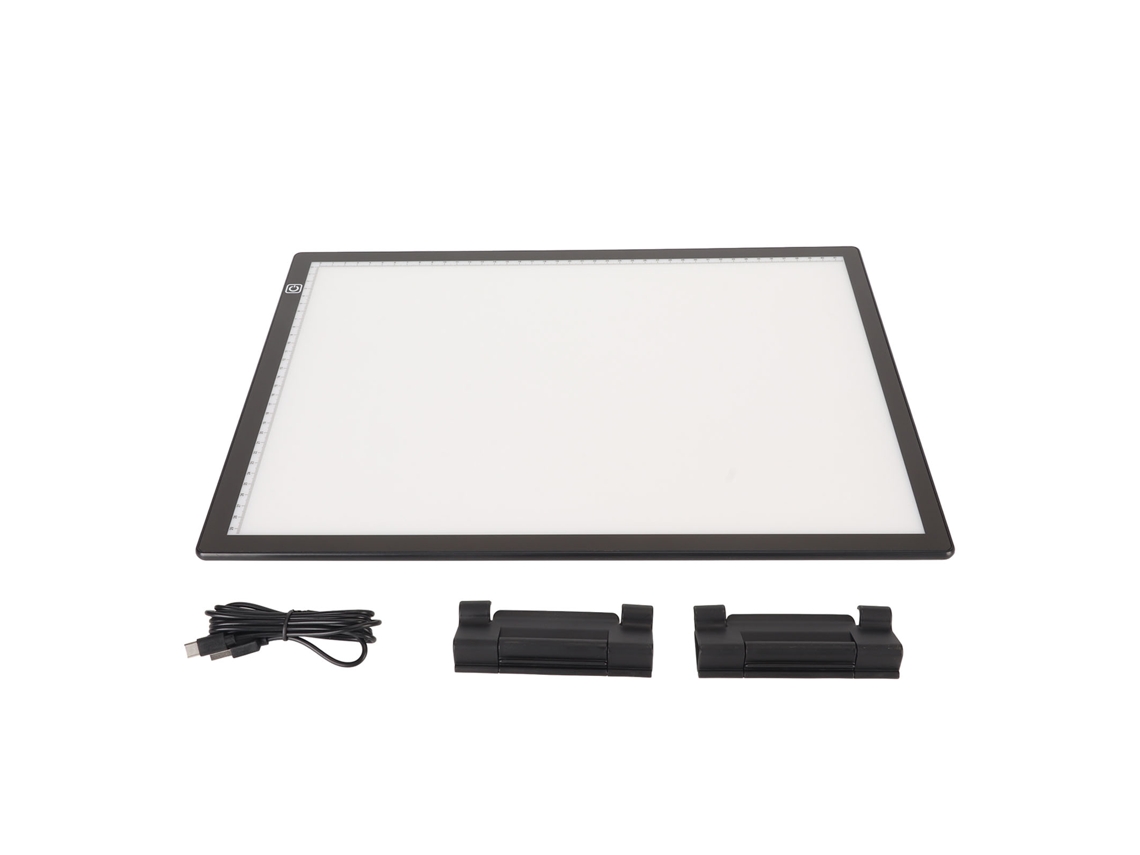 Aetheria painel de Luz A3 Led 12000k com Dimming Contínuo Usb para Desenho e Animação