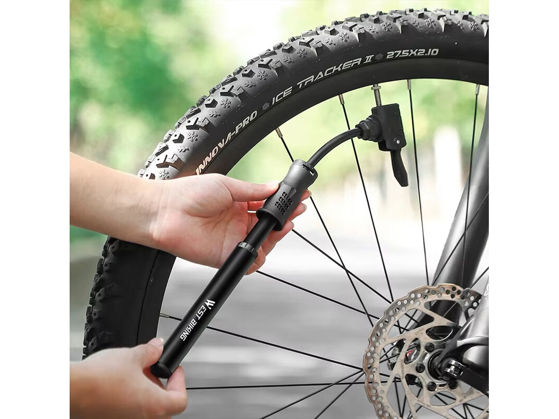 West Biking Bomba Ar Portátil Bicicleta 100 Psi Mangueira Mtb Estrada Válvula Universal Schrader Presta À Prova D'água