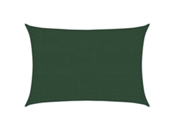 Toldo vela VIDAXL Verde (2,5x3,5 m)