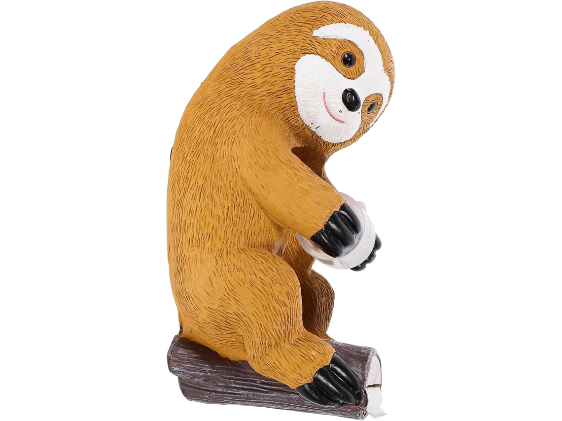 Cortador Adesivo de Mesa em Resina No Bicho Preguiça Da Ultechnovo Formato, Dispensador Decorativo Ideal para