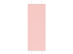 Vidaxl Rosa Plissada Cega 75x200 Cm Largura Tecido 74,4 Cm Poliéster