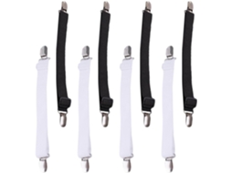 Conjunto De 8 Prendedores Lençol, Clipes Para Capa De Colchão, Em Nylon Resistente, Para Colchão E Sofá