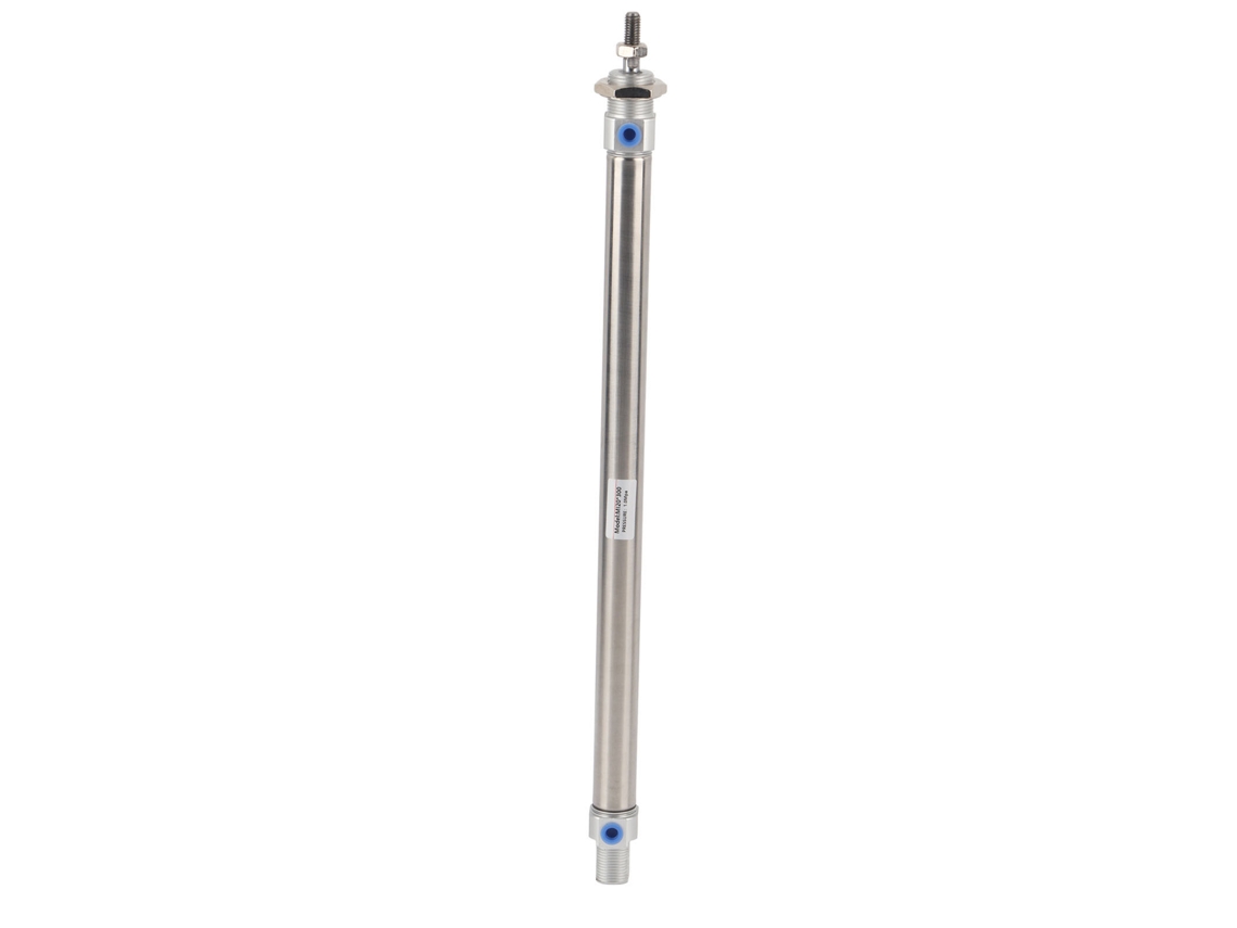 Cilindro Pneumático Mini Com Vara De Pistão De Aço Inoxidável 20mm Mi20x300 Para Equipamentos De Movimento Recíproco