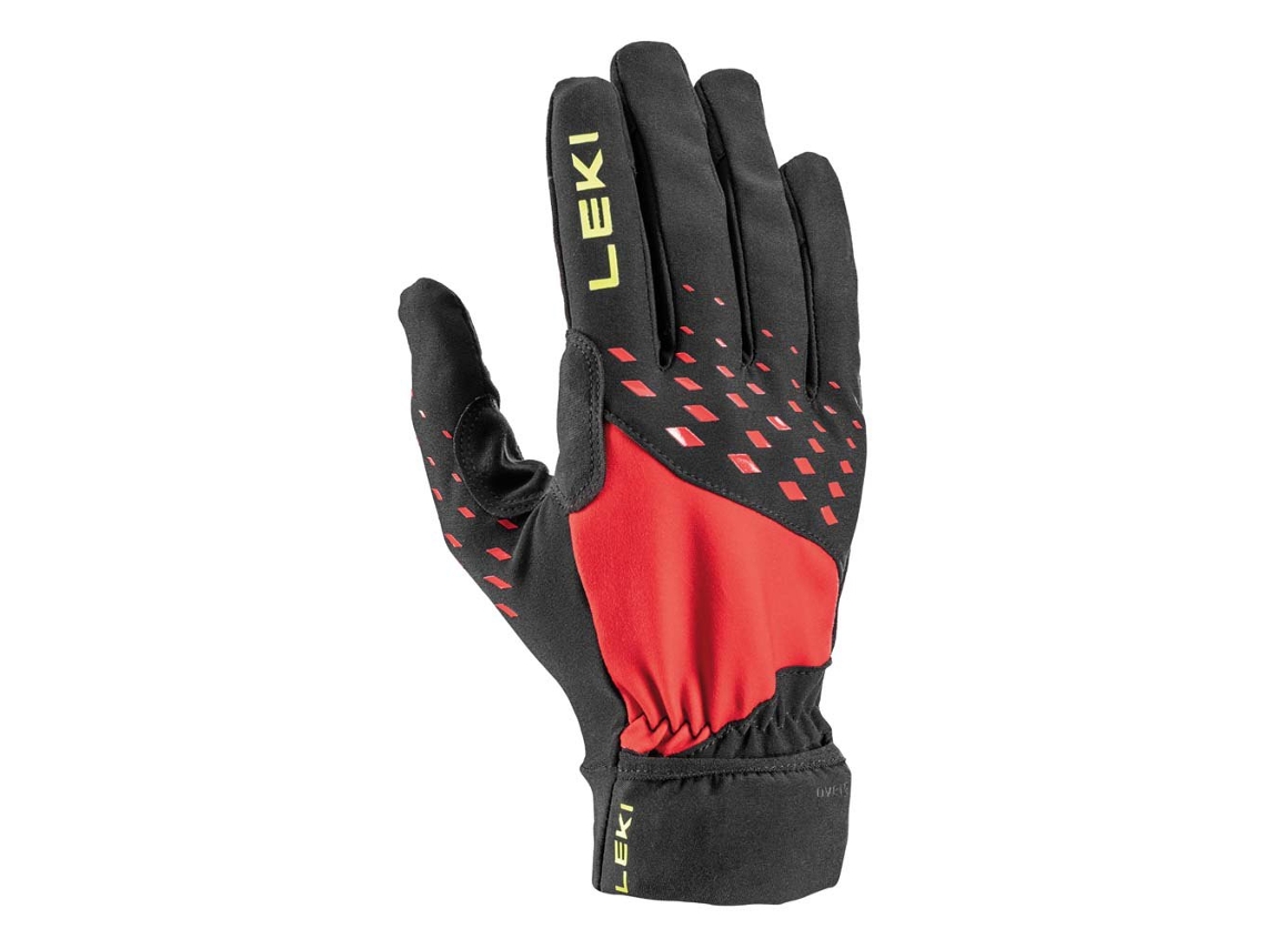 Luvas Ultra Trail Storm Vermelho,Preto 8.0 Homem LEKI