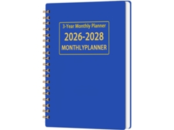 Agenda 2026- 2028– 21, 6 X 15 X 17 Cm– Diário De Gestão– Caderno Para Escritório, Trabalho, Escola,