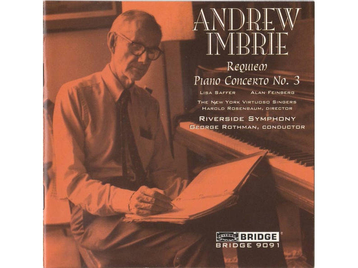 CD Andrew Imbrie - Requiem / La Naissance De Vénus / Cantique De Jean Racine / Pavane (1CDs)
