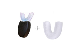 Escova De Dentes Elétrica Sônica Inteligente Tipo U 2025 Com Cabeça De Silicone De 360 ​​graus, Carregamento Automático Usb E À Prova D'água.