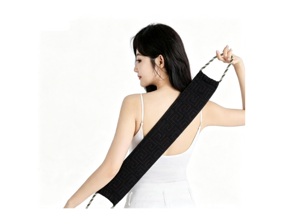 Toalha De Massagem Para As Costas De 85*10cm, Faixa Esfoliante Poderosa, Essencial Para Uso Doméstico.