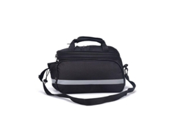 Lurelia Bolsa De Bicicleta Resistente À Água Grande Capacidade, Poliéster, Preto, Aprox