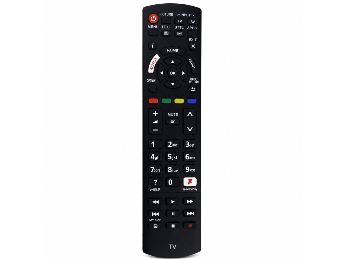 Comando À Distância Para Tv Compatível Com Panasonic N2qayb001212_zhd