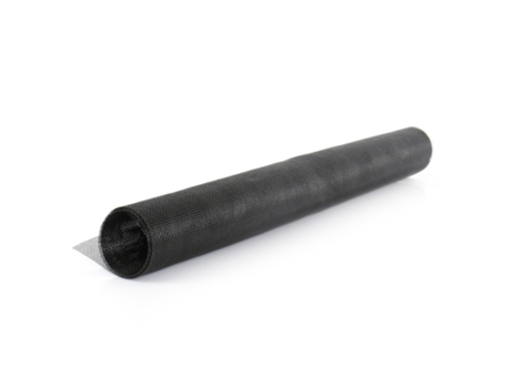 Rede mosquiteira de PVC em rolo - 1,40 x 30 m Preto