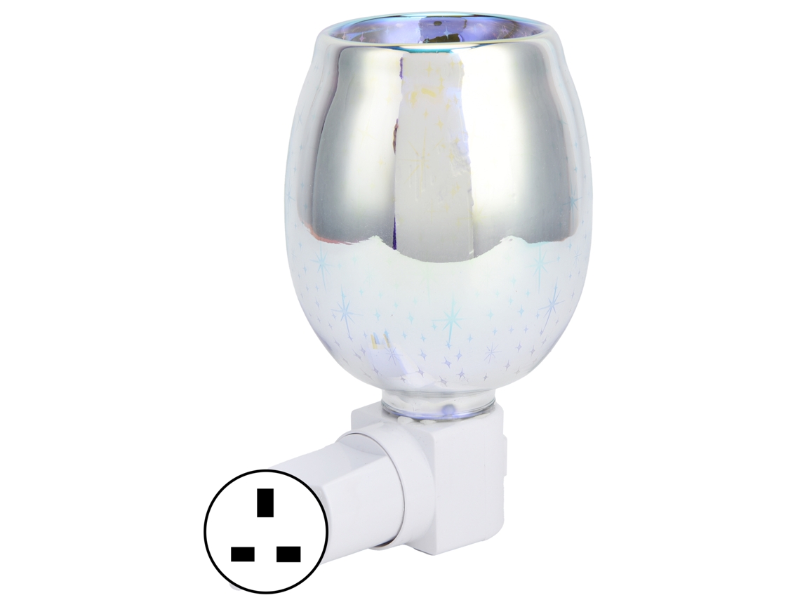 Aquecedor de Cera Elétrico 3d Sem Fumaça para Velas Aromáticas CHABERLU
