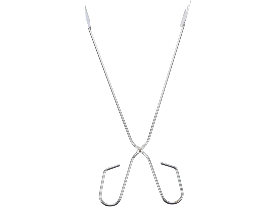 Conjunto De 5 Peças Pinças Para Lenha Churrasco, Pinças Para Carvão Com Cabo Churrascos Ao Ar Livre, Utensílios Práticos