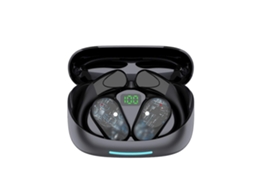 Fone De Ouvido Sem Fio Bluetooth 5.3 Com Visor Digital Inteligente, Fone De Ouvido Empresarial De Última Geração. Ly Ebike