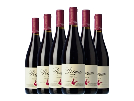 Vinho PEIQUE Mencía Bierzo Jovem (0.75 L - 6 Unidades)