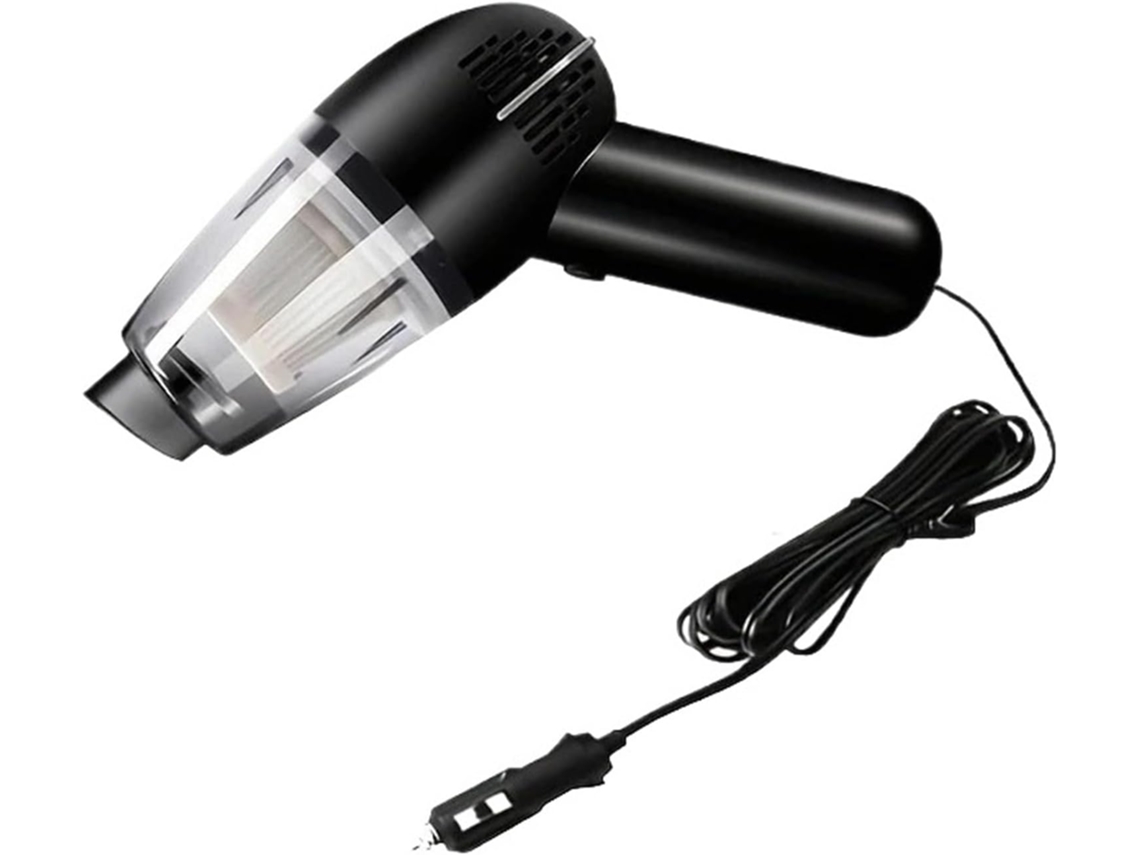 Aspirador De Pó Veicular Portátil Alta Potência A4, 12v, Ideal Para Pelos De Animais, Carros, Casas E Escritórios