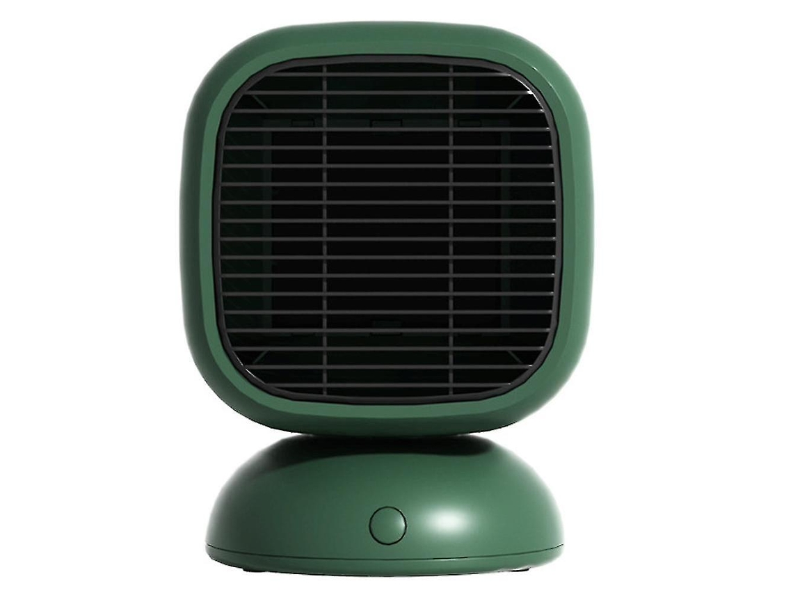 Omni calentador Eléctrico de Mesa Cerámico com Ventilador de Alto Rendimento e Proteção Contra Sobreaquecimento 400w Verde Hojas de Pino