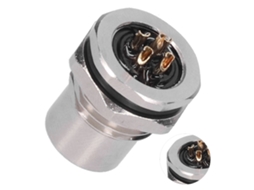 Laxiscreed Conector Metal 5 Pinos Ip67 À Prova De Água Para Fixações Seguras