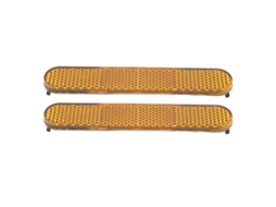 Capa Mali Refletora para Roda Traseira de Scooter Xiaomi 4Pro Amarela