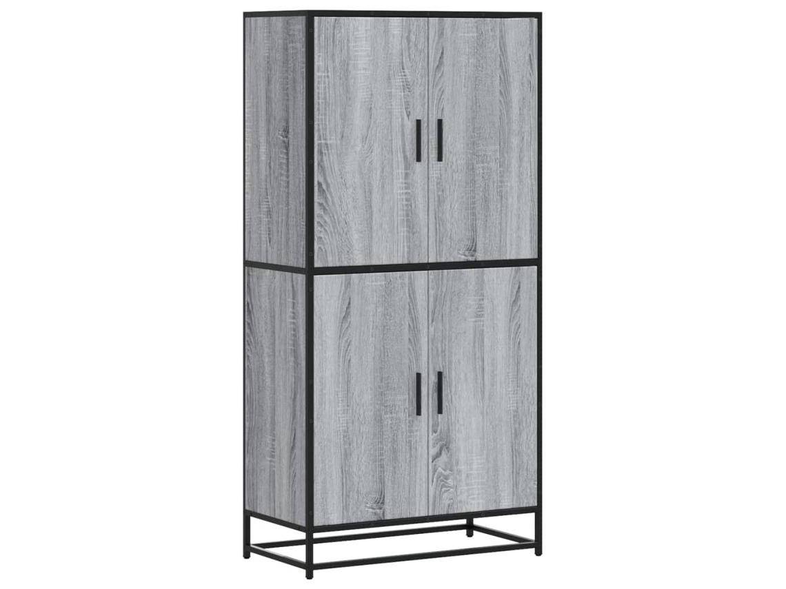 Highboard, Highboards Vidaxl Cinzeto Madeira Processada (n/a)