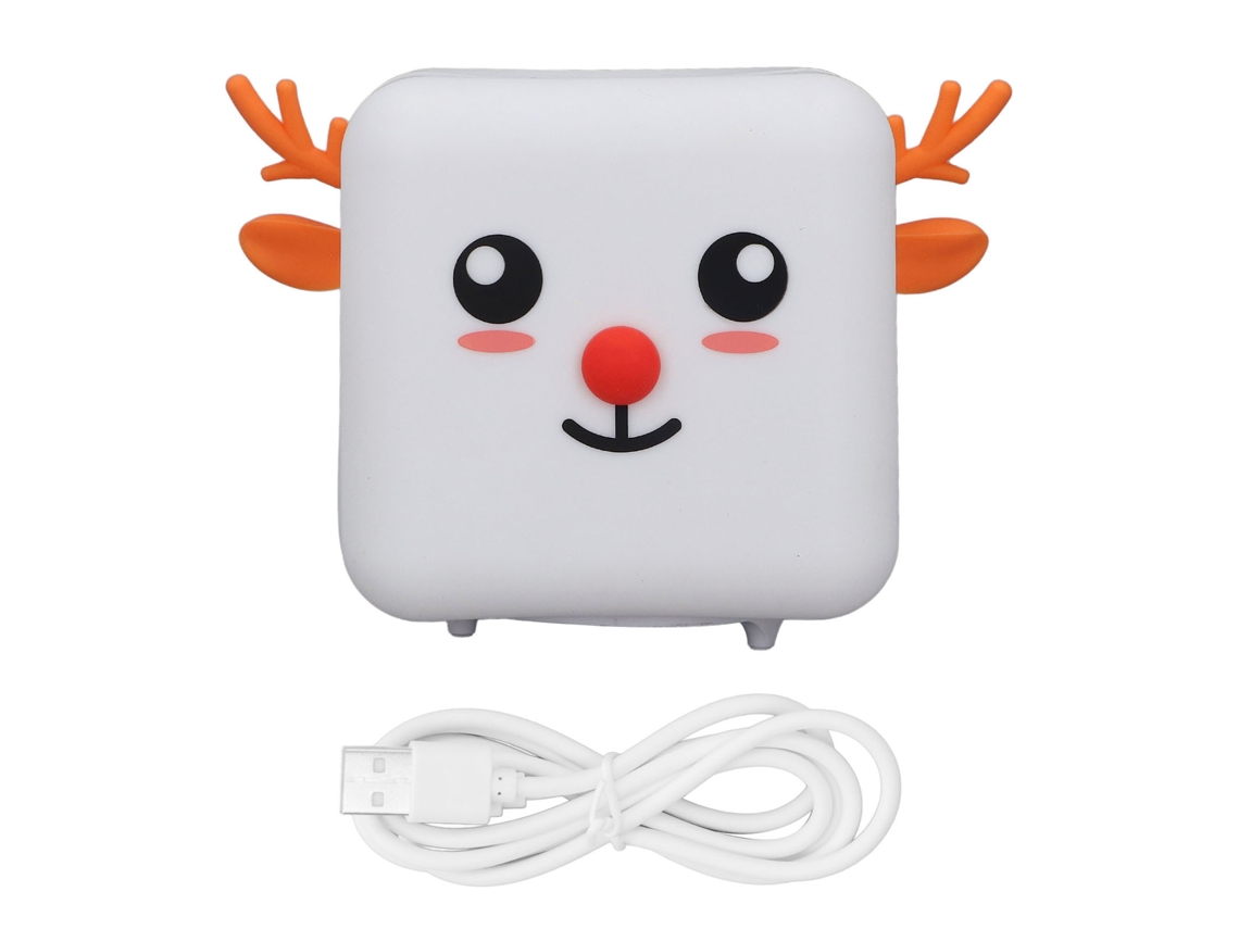 2026 lâmpada de Noite Led para Crianças Cama Cervo Usb Cores Decorativa Silicone Animal Fofo Luz de Noite Bebê