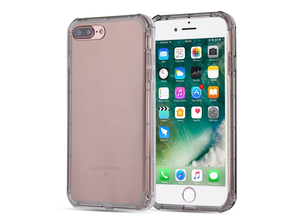 Capa TPU Transparente B.O.W Ht021 para iPhone 7/7 Plus com Plug EOOCOO