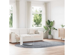 Vidaxl Tapete Shaggy De Pelo Alto Navarra 300x200 Cm Cinzento-claro