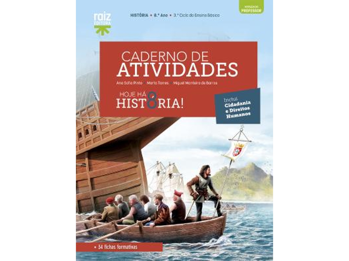 Hoje Há História! 8 - 8.º Ano Caderno De Atividades 2026