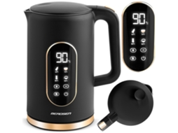 Chaleira elétrica Berdsen BD 712 Slowmoose preta e dourada de 1,7 L