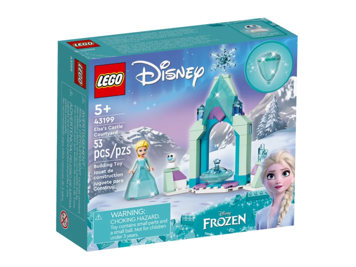 LEGO Disney: Pátio do Castelo da Elsa (Idade Mínima: 5)