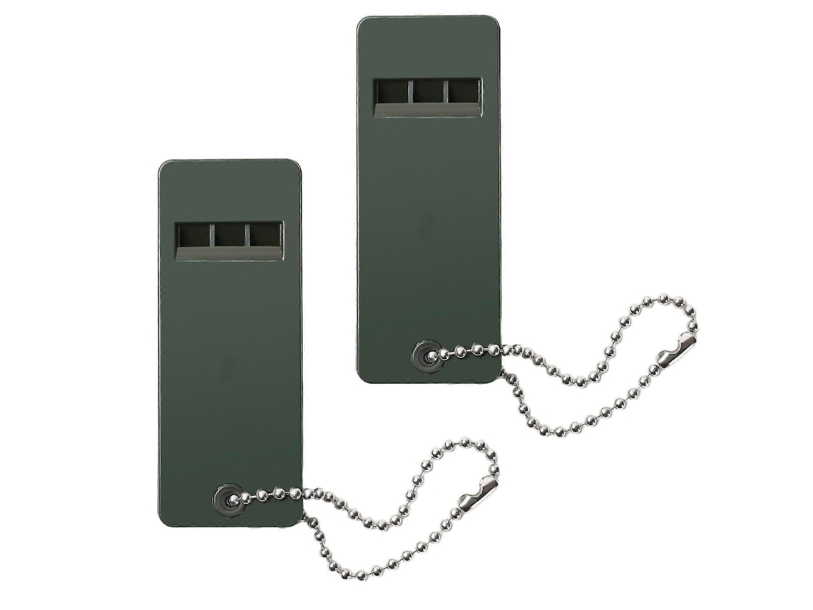 Apito De Sobrevivência De Alta Potência Com Chaveiro, 2 Unidades, 3 Frequências, Para Camping, Trilhas E Emergências. Ferramentas Para Atividades