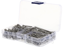 Kit De Pregos Para Pendurar Quadros Com 460 Peças Em Aço Inoxidável