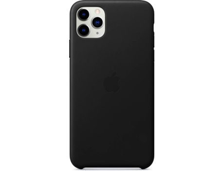 Capa APPLE iPhone 11 Pro Max Leather Preto — Compatibilidade: iPhone 11 Pro Max
