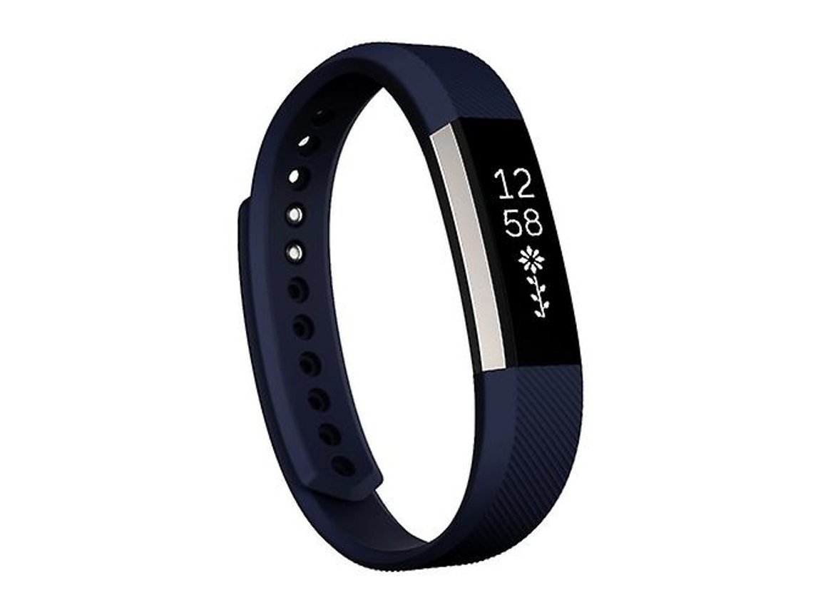 Lurelia Pulseira De Relógio Fitbit Alta, Silicone Com Textura Oblíqua, Tamanho Pequeno, Comprimento Aproximado 18, 5 Cm, Azul Escuro