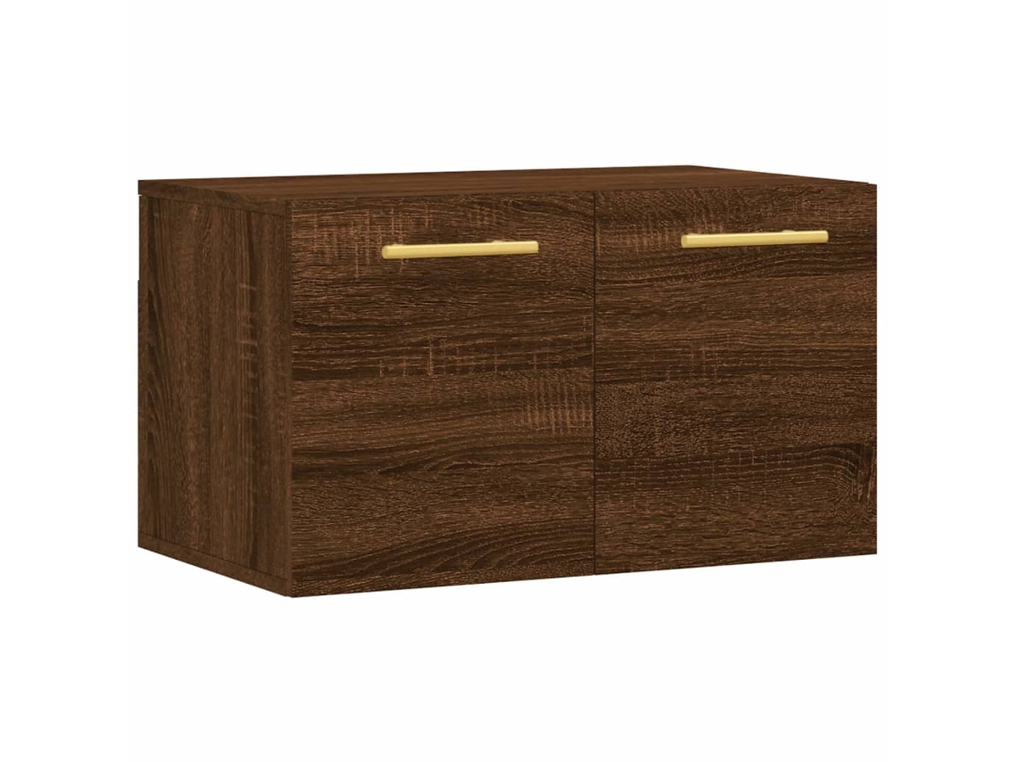 Armário de Parede Derivados de Madeira Carvalho Castanho MAISON EXCLUSIVE (60x36,5x35 cm)
