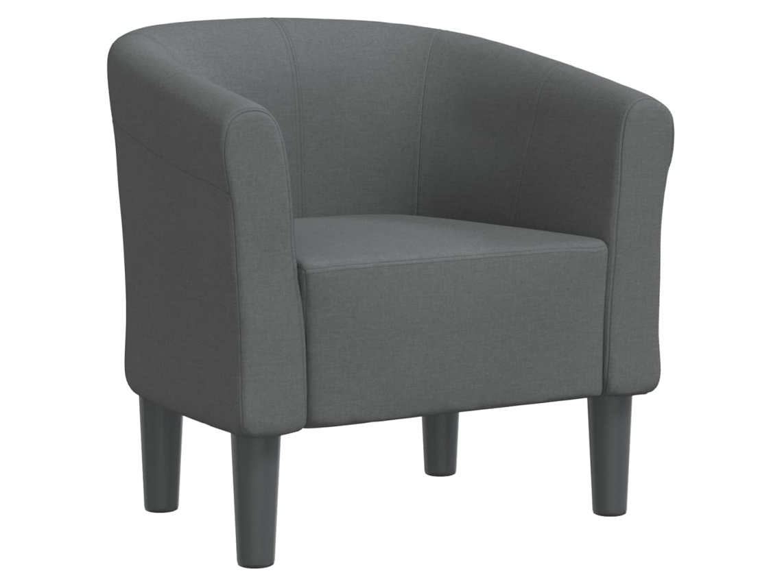 Tub Chair, Tub Chairs Vidaxl Cinzeto Tecido