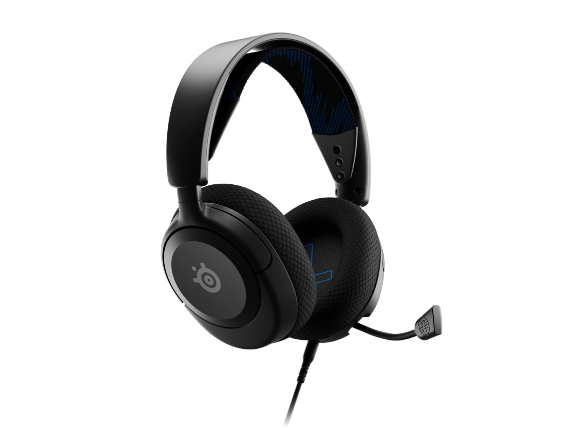 Auscultadores Gaming STEELSERIES Arctis Nova 1P (Over Ear - Microfone - Preto)