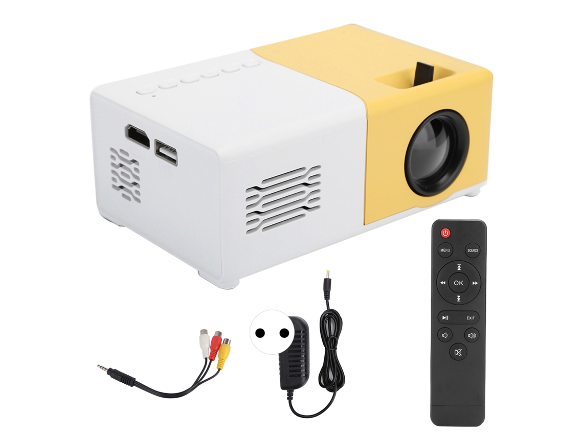 Projetor Portátil EOOCOO (resolução 1080p Interface Hdmi)