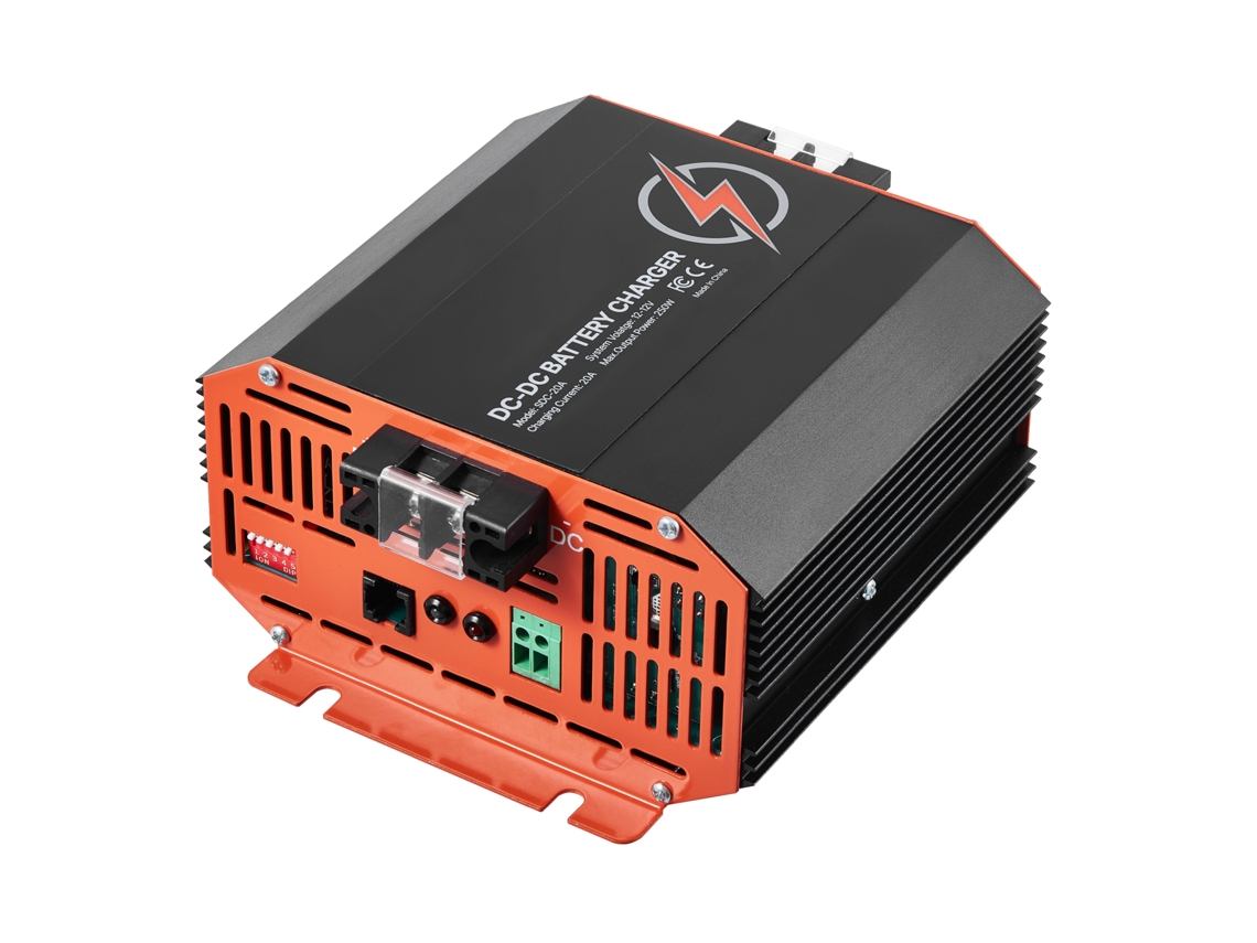 20 A Carregador Cc Para Cc De Bateria Succebuy Com Carregamento Inteligente Multietapa
