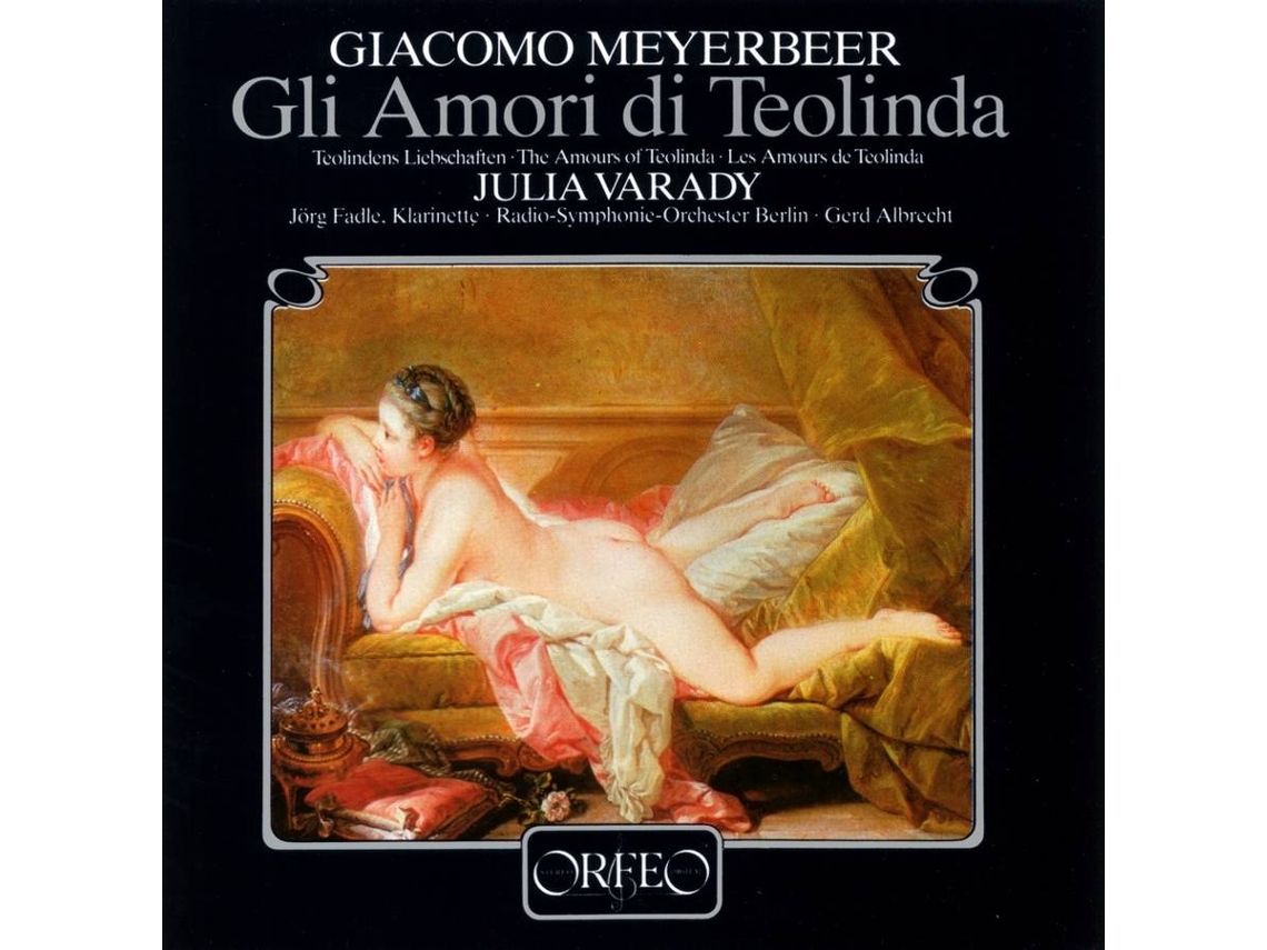 Vinil LP Varady/Fadle/Albrecht/RSOB/RIAS Kammerchor - Gli amori di Teolinda-Teolindens Liebschaften (1CD)