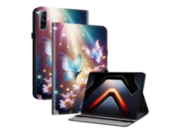 Capa de couro para tablet com textura de cristal colorido Webake