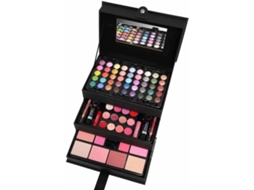 Conjunto de Maquilhagem ZMILE Beauty Case Black (82 Peças e Mala)
