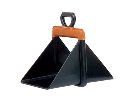 Estribos Ocidentais Revestidos de Couro de Pvc Castanho 13 X 16 Cmludomar