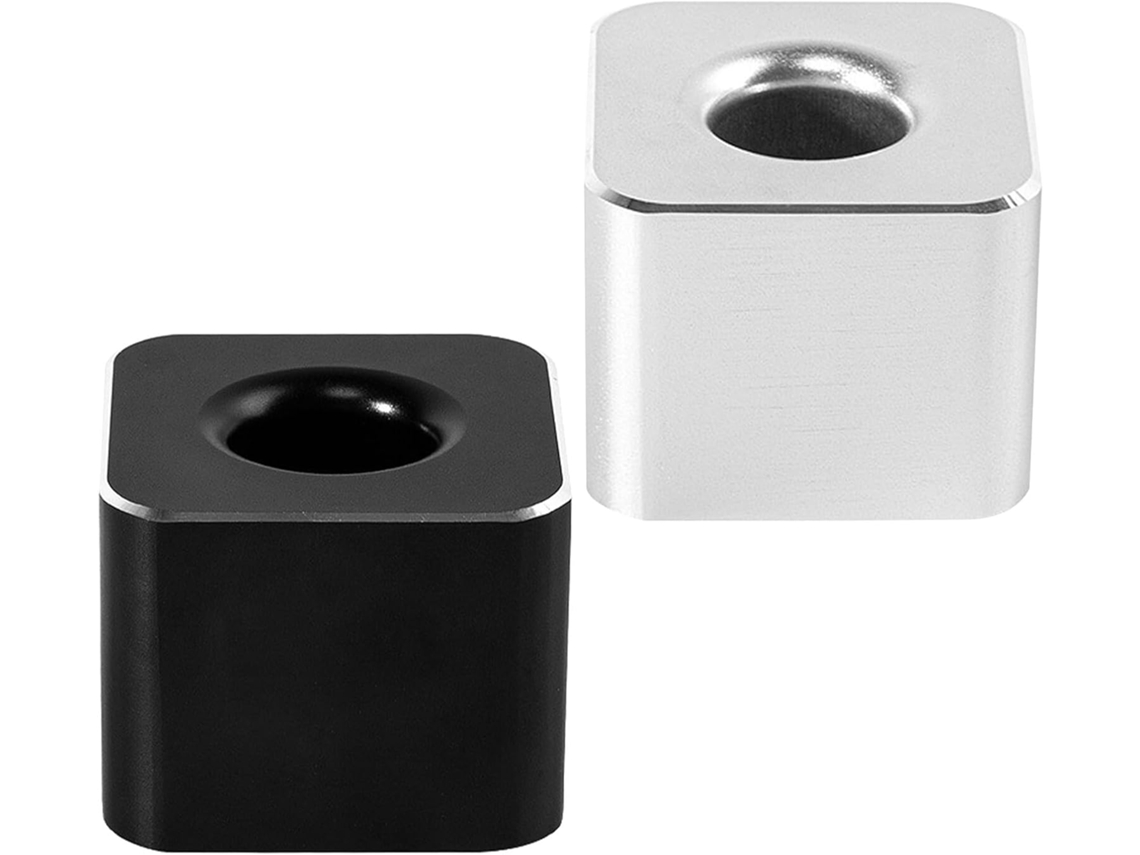 Conjunto de 2 Pacote com Porta canetas Quadrado Alumínio Leve Alipis, Apoio para Canetas Ponderado e Estável M