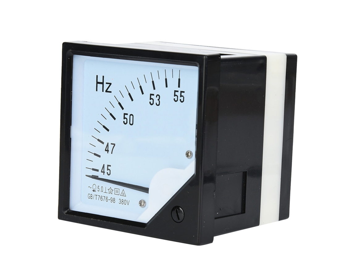 Laxiscreed Painel De Frequência Metrónio Quadrado Para Medição De 45-55hz Em Corrente Ac 380v