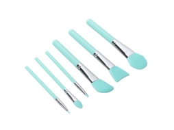 Conjunto De Escova De Cosméticos 6pcs Allinless