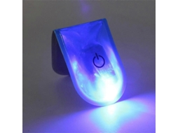 Omni-luz De Segurança Led Reflexiva Magnética Para Deportes Ao Ar Livre Ciclismo Correr Bicicleta Clip Intermitente Azul