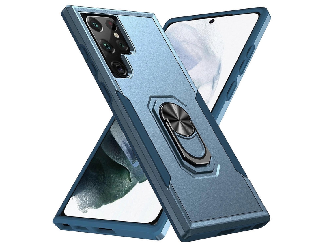 Capa Para Samsung Galaxy S23 Ultra 5g Pioneer Armor Em Pc + Tpu Com Suporte.