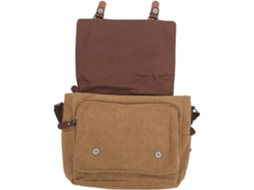 Bolsa De Ombro Masculina Em Tecido, Grande Capacidade, Espaçosa E Leve, Ideal Para A Escola E O Dia A Dia.