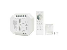 Controlador Led Dimmer Triac Rf 2.4g Dimmer Inteligente Com Suporte Para Aplicativo Inteligente E Controle Remoto Rf Ac100v-240v C